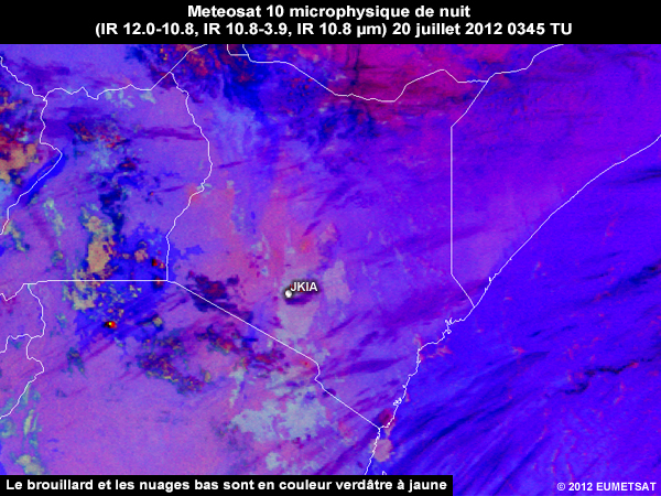 Animation of MSG-9 Night Microphysics RGBs over Kenya from 00 UTC to 04 UTC 20 July 2012